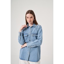 OE25Y939658 Omelya Denim Kot Ceket