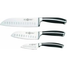 Storemax Ggs Interline Santoku Kochmesser 3 Lü Bıçak Seti