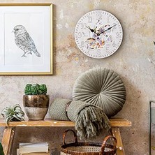 Storemax 404-2631T-INT 12 Inç Kuvars Duvar Saati, Beyaz