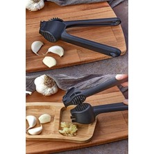 Storemax Pratik Sert Plastik Siyah Sarımsak Ezici, VYDGR00000687