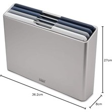 Storemax 60193 Folio Büyük Kesme Tahtası Seti, Edition (Sky), Plastik