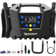 Storemax MC34259 11.1VOLT/2.5AH. Li-Ion 120PSI Ayarlanabilir Dijital Basınç Göstergeli Şarjlı Lastik & Yatak Şişirme Pompası