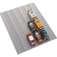 Storemax Spiceliner Baharat Rafı Çekmece Düzenleyici (Fit 10' Rulo), Gri
