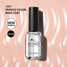 Momo Kalıcı Oje French Color Base Coat CB07, Açık Bronz, 10 ml