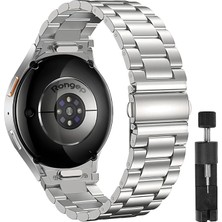 Storemax ile Uyumlu Yeni Nesil Bağlantı Bakla Model 20MM Çelik Kordon Galaxy 7/6/5/4 Serisi Için Galaxy 7 Kordon (40MM/44MM) 6/4 (47/43/42MM) Uyumlu