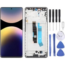 Çelik Pro Xiaomi Uyumlu Redmi Note 14 Pro 4g Ekran LCD Dokunmatik Full Çıtalı