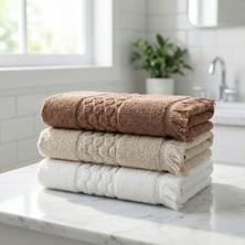 Vienna Home Microcotton %100 Pamuk 3’lü Havlu Seti 50X90 cm – Hızlı Kuruyan, Yüksek Emiş Gücü, Lüks Set