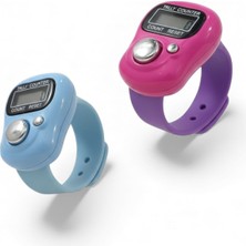 Zikirmatik Tesbihli Dijital Zikirmatik | Renkli Ekran | Hediye Kutulu | Namaz & Zikir Sayacı 5'li