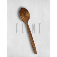 Storemax Zeytin Ağacı El Yapımı Tahta Ahşap Kaşık Mutfak Yemek Kaşığı 29CM