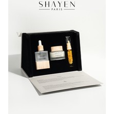 SHAYEN PARIS GAOBEN™ LA COLLECTİON ÉCLAT I 3’lü Anti-Aging Cilt Bakım Seti (Serum + Krem + Göz Serumu)