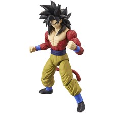 Storemax Bandaı 16 cm Dragon Ball Super Saiyan 4 Goku Poz Verilebilir Figür, Dragon Stars Serisi
