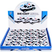 S'82 Çek Bırak Metal Polis Pickup Aracı - 1  Adet Fiyatıdır