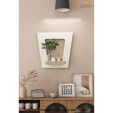 Montesev Ahşap Dekoratif Duvar Rafı ( MTSV-986 )