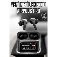 Eco Lounge Kablosuz Bluetooth Kulaklık Ekranlı Uzun Şarj Süreli Anc Destekli