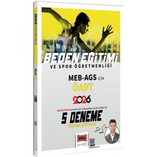 Yargı 2026 Öabt Meb-Ags Beden Eğitimi Öğretmenliği 5 Deneme Çözümlü - Can Nakip Yargı Yayınları
