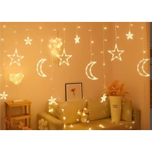 Eco Lounge Ay Yıldız Perde LED 3m