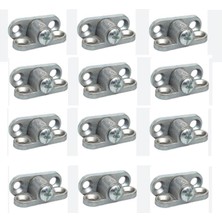Storemax Kelebek Bağlantı, Çektirme -Metal Köşe Birleştirme Kelebek Bağlantı (12 Adet)