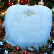 Kuzey Oyuncak Beyaz Noel Baba Sakalı Lastikli Model Beyaz Sakal Yılbaşı Süsleri Yılbaşı Beyaz Gösteri Sakalı