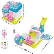 S'82 QF2910-11-12-13-14-15 Işıklı Müzikli Aksesuarlı Ev Serisi Açılıp-Katlanır