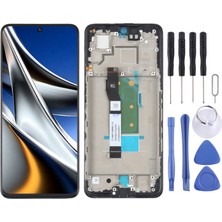 Çelik Pro Poco Uyumlu Poco X4 Gt Ekran LCD Dokunmatik Full Çıtalı