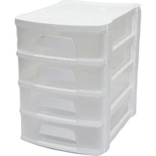 Timion Tonton - No:2 Çekmece 4 Katlı 16.5X21.5X24CM (5148)