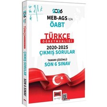 Yargı 2026 Öabt Meb-Ags Türkçe Öğretmenliği Çıkmış Sorular Son 6 Sınav Çözümlü Yargı Yayınları