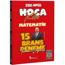 Hoca Kafası 2026 Kpss Matematik 15 Deneme Çözümlü - Güven Göllüoğlu Hoca Kafası Yayınları