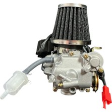 MOTORKİT MK Scooter Karbüratör 50CC 80CC + 40 mm Açık Hava Filtresi Set Kuba - Rks - Mondial - Arora - Motorkit Mk