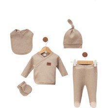 Mini Okyanus Waffle Armalı 5 Parça Hastane Çıkışı