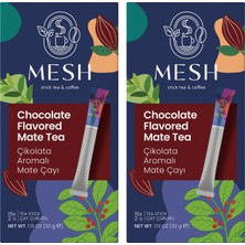 Mesh Stick Çikolata Aromalı Yerba Mate Çayı 2 Paket Bir Arada