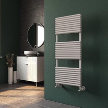 Lojimax Alüminyum Dekoratif Havlupan Sirius 1200X500MM 9 Dilim Dokulu Antrasit Gri | 971 W Yüksek Isıl Güç | 5 Yıl Üretici Garantisi