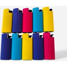 STR Metal Taşlı Orta Boy Çakmak 10 Adet