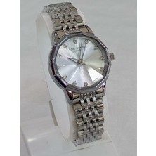 Tom Jones Çelik Kordonlu, Metalik, Kesme Camlı, Su Geçirmez, 2 Yıl Garantili Kadın Kol Saati