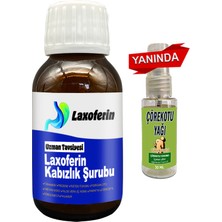 Laxoferin Şurup - 1 Şişe + Çörek Otu Yağı / Bay Bayan Kullanımına Uygun 50 ml Şurup
