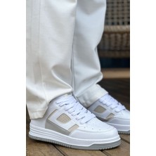 Starseven CH2410 - Cbt Avax Erkek Spor Ayakkabı Beyaz / Bej