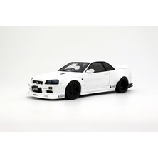 Otto Models OT1135 1/8 Nissan Skyline GT-R R34 KRC Body Kit Pearl White QX1 2019