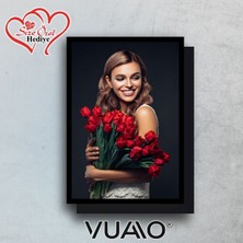 Vuao 2 Adet Kişiye Özel Fotoğraflı Magnet | 10X15 cm | Kenarlıklı | Premium Kalite | Foto Magnet