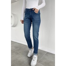 Gülseli Kadın Likralı Jean Kot Pantolon P-00019658