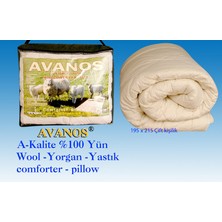 Avanos Çift Kişilik Yün Yorgan