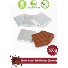 Milat Çikolata Milat Gümüş Sargılı Sütlü Madlen Çikolata 500 g