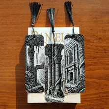 Tia Craft Kadim Harabeler 3'lü Kitap Ayracı Seti – 3D Özel Tasarım