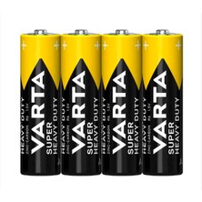 Varta Süper Heavy Duty 4 'lü Kalem Pil Msarty