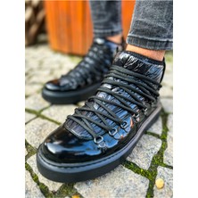 Starseven CH189 - Rst Erkek Ayakkabı Siyah