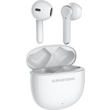Grundig Gep 1000 Kulakiçi Kulaklık Beyaz Bluetooth Bağlantılı Mikrofonlu Müzik İçin