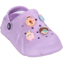 Bags Shoes Lumberjack Charika 26/31 Çocuk Emojili Önü Kapalı Pvc Terlik