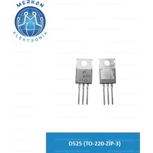 D525 (TO-220-ZİP-3) Orijinal Oto Beyin Tamir Entegreleri Merkan Elektronik