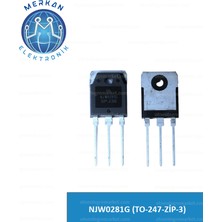 NJW0281G (TO-247-ZİP-3) Orijinal Oto Beyin Tamir Entegreleri Merkan Elektronik