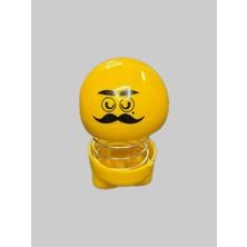 Zıp Zıp Emoji Kafalar Araç Torpido Üstü Aksesuarı