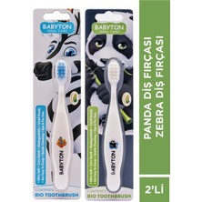 Babyton Panda Diş Fırçası - Zebra Diş Fırçası
