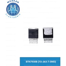 BTN7930B (TO-263-7-SMD) Orijinal Oto Beyin Tamir Entegreleri Merkan Elektronik